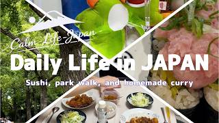 Daily life in Japan | Sushi, arcade games, and homemade curry with my wife 🇯🇵