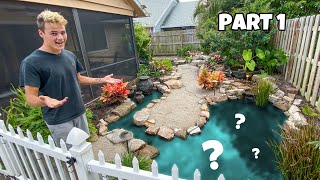 REMODELING My OLD BACKYARD!! (Part 1)