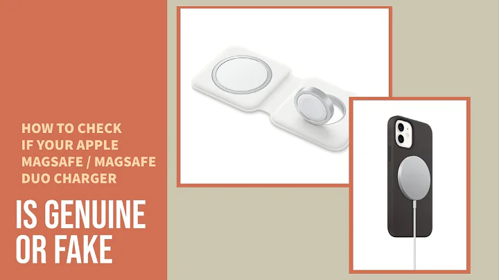 How to check if your Apple MagSafe Charger is genuine or fake