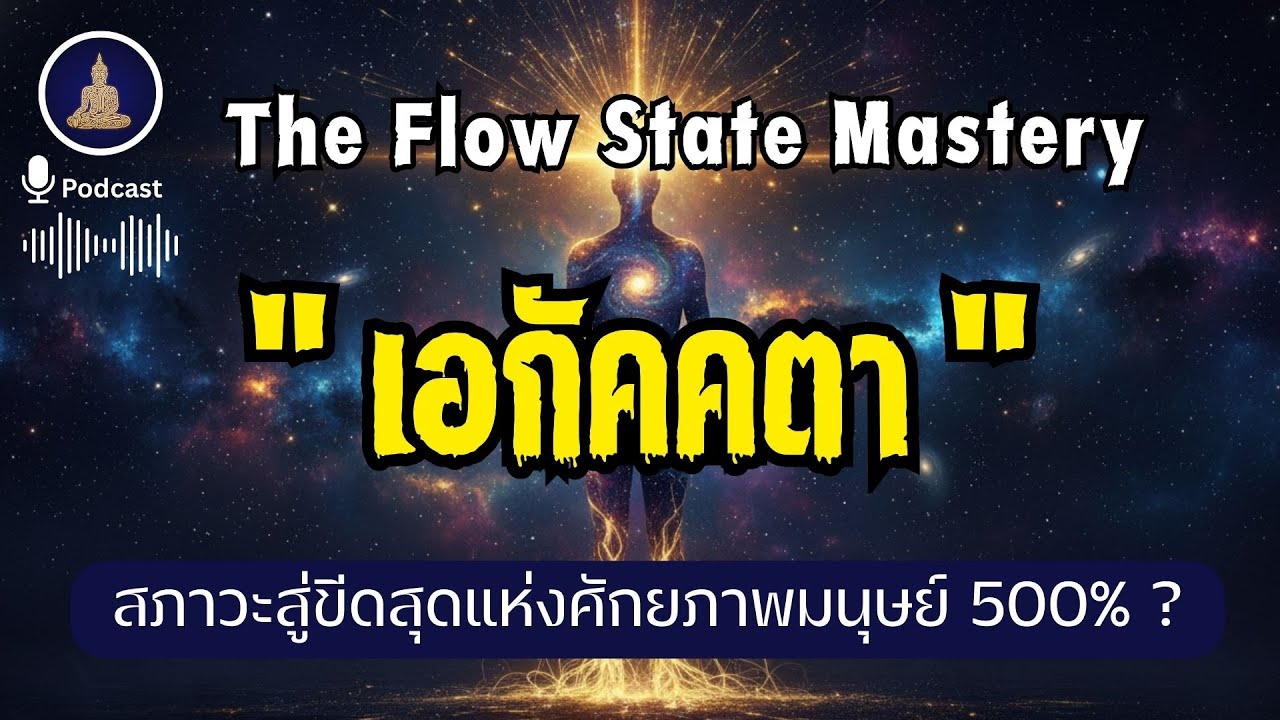 ถอดรหัส Flow State สู่สมาธิระดับจักรวาล I #นะโมพุทธายะ