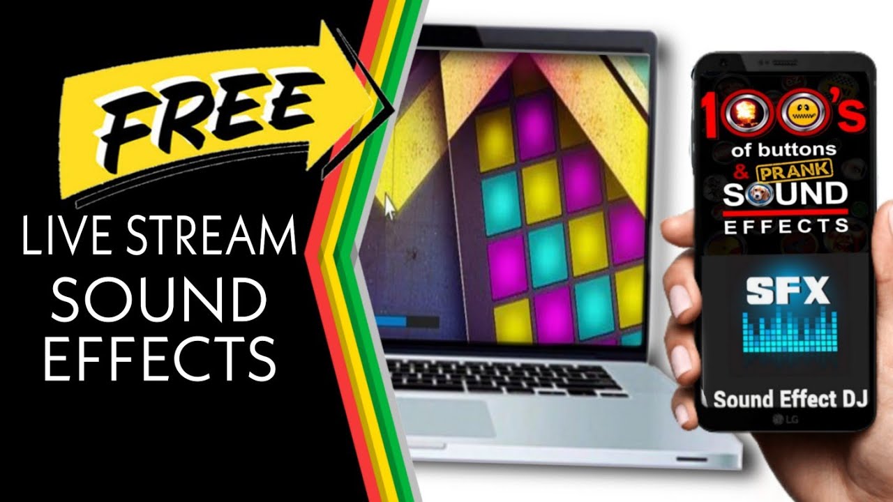 Live Stream FREE Sound Effects (Laptop/PC & Mobile Phone) YouTube