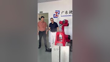 Non-programming spray painting robot.#industrial #robot #welding #spraying #machine #palletizing