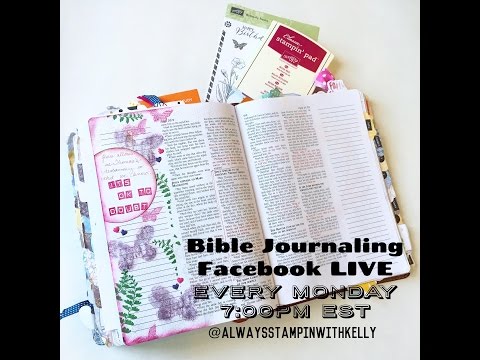 Bible Journaling: Choosing a Bible with Kelly p1