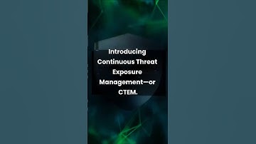 Continuous Threat Exposure Management (CTEM) The future of Cyber defence #cybersecurity #technology