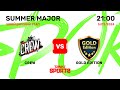 CREW vs GOLD EDITION | SUMMER MAJOR 2024 | RANKINGS I | 05.02.2024