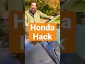 Honda Drivers NEED to know this wiper hack!
