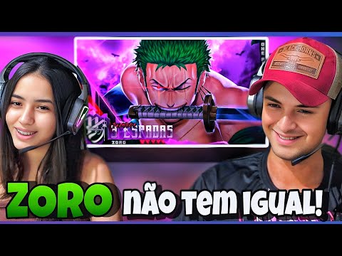 Roronoa Zoro (One Piece) - 3 Sonhos, 3 Espadas | M4rkim | Casal Lobyn React 🔥