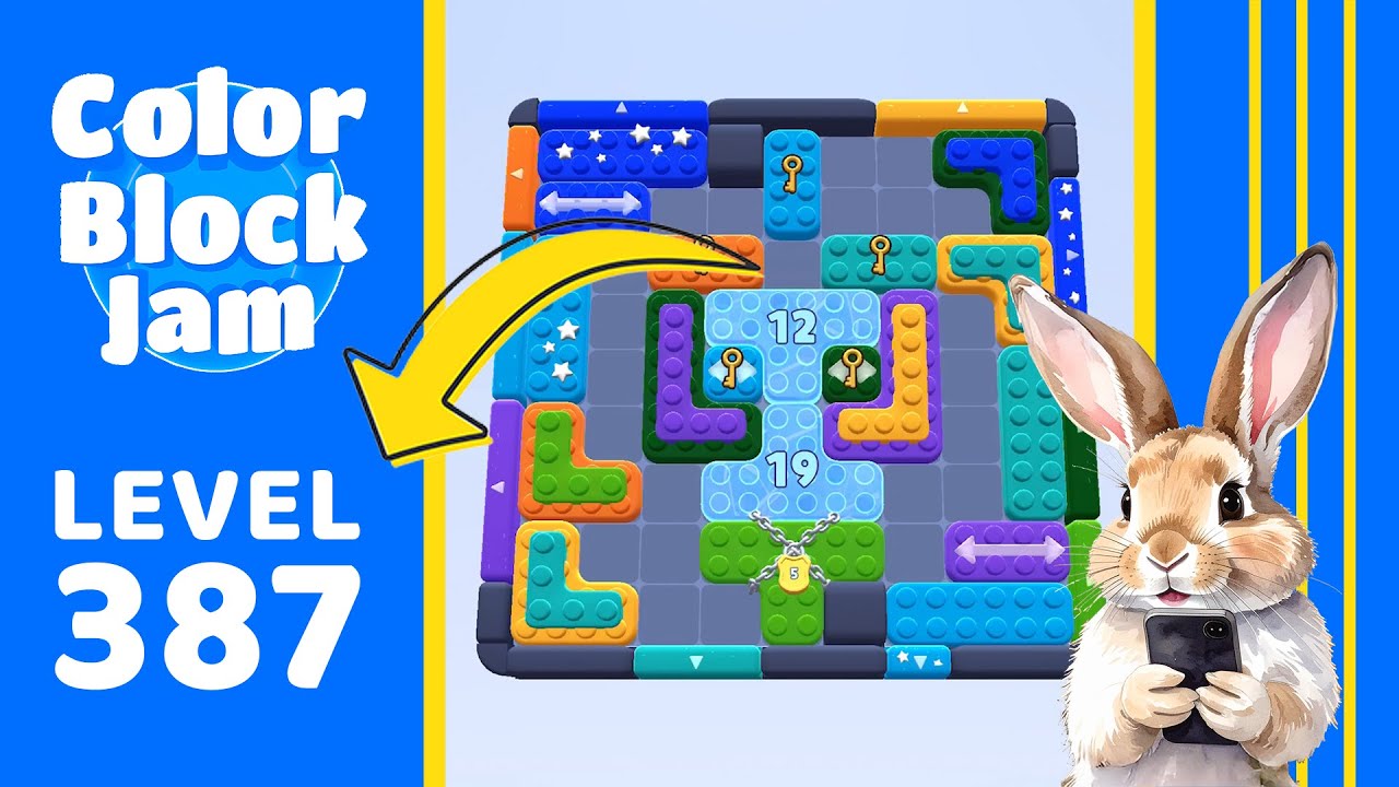Color Block Jam Level 387 Solution Walkthrough - YouTube