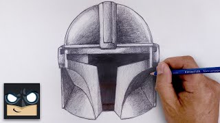 How To Draw The Mandalorian | Sketch Tutorial