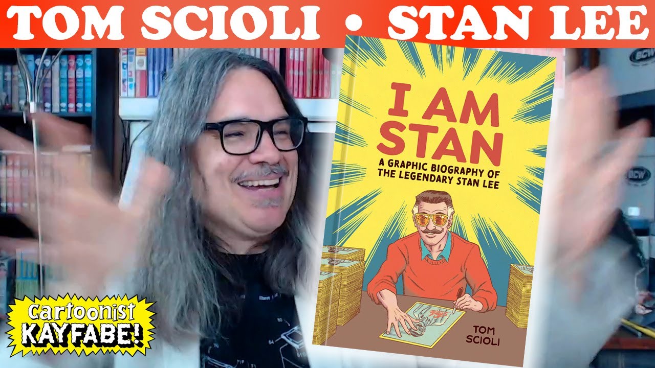 Exclusive: Tom SCIOLI's New Stan Lee graphic biography, I AM STAN! - YouTube