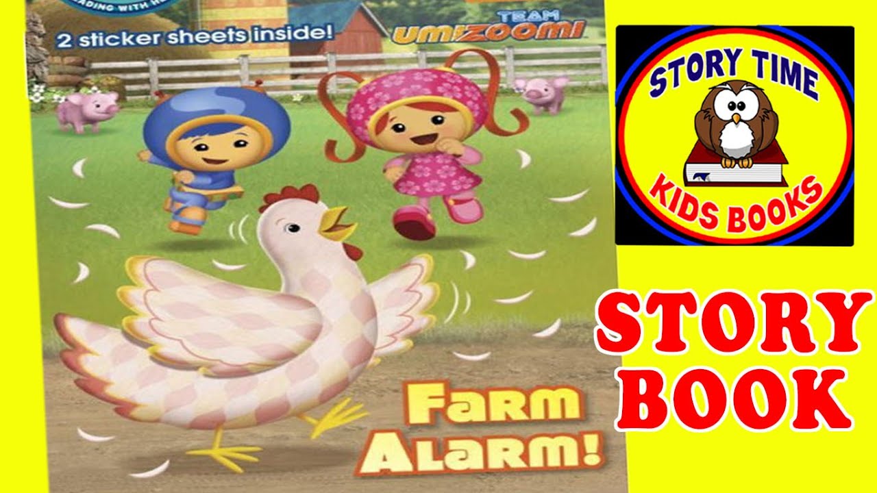 Farm Alarm Team UmiZoomi Story Books for Children Read Aloud Out Loud