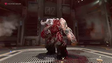 Doom(2016) Playthrough(Blind) w/Commentary Part 22 The CyberDemon Attacks