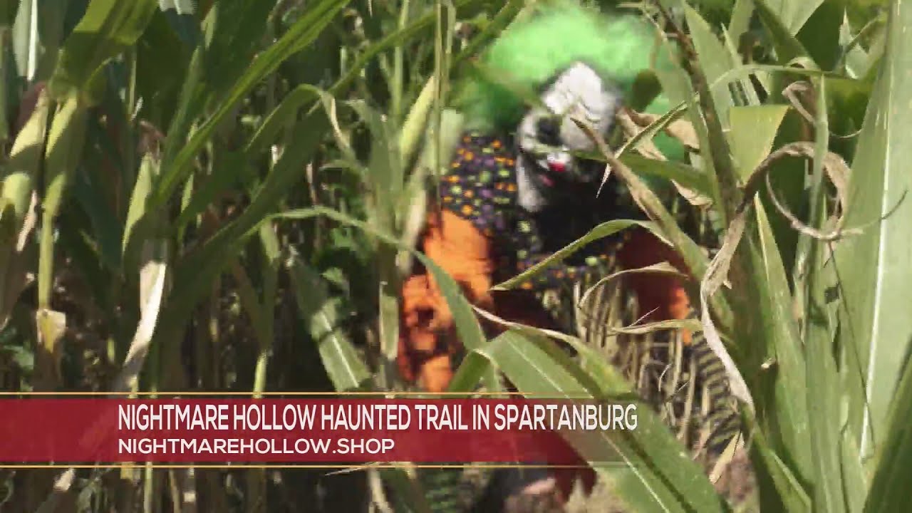 Nightmare Hollow Haunted Trail in Spartanburg YouTube