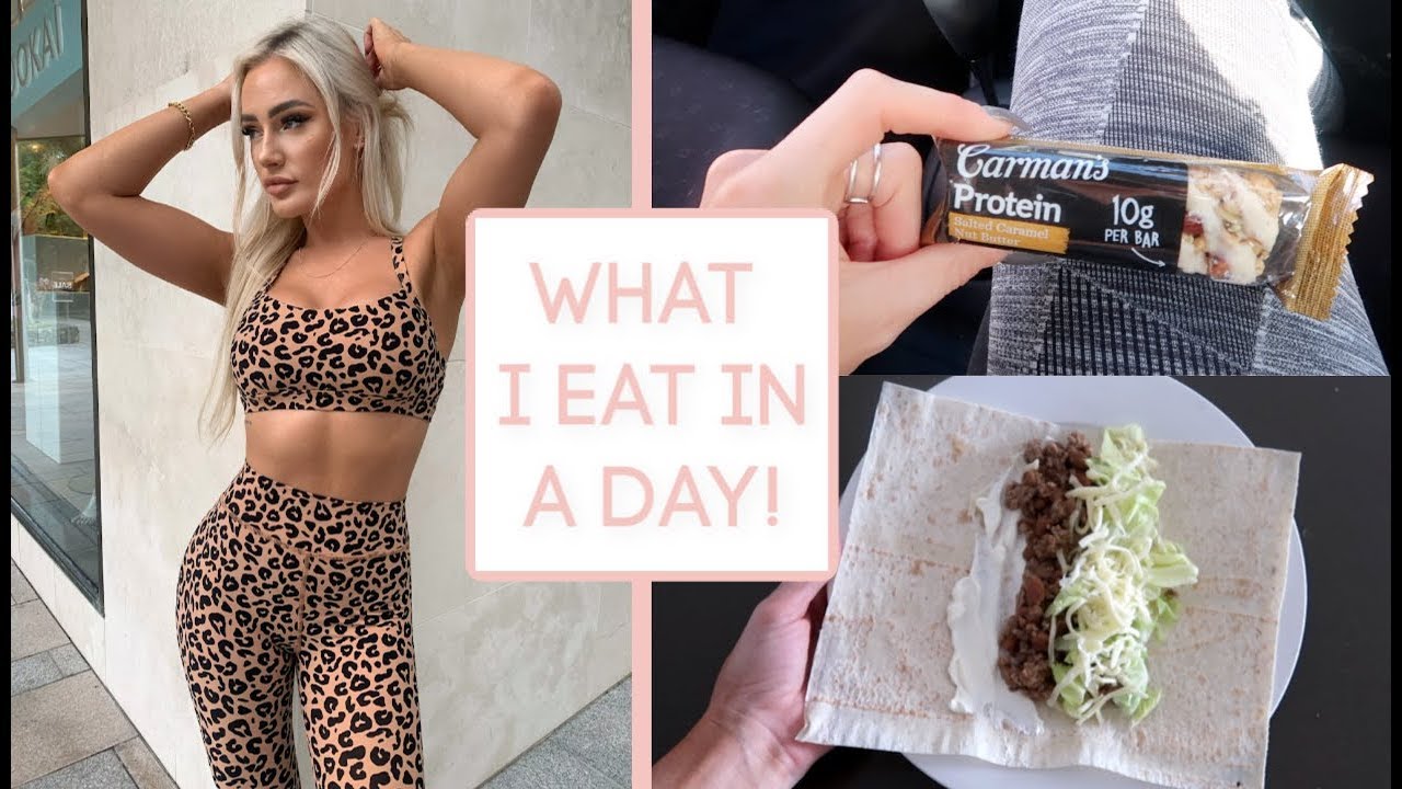 WHAT I EAT IN A DAY! How I stay lean & build muscle - YouTube