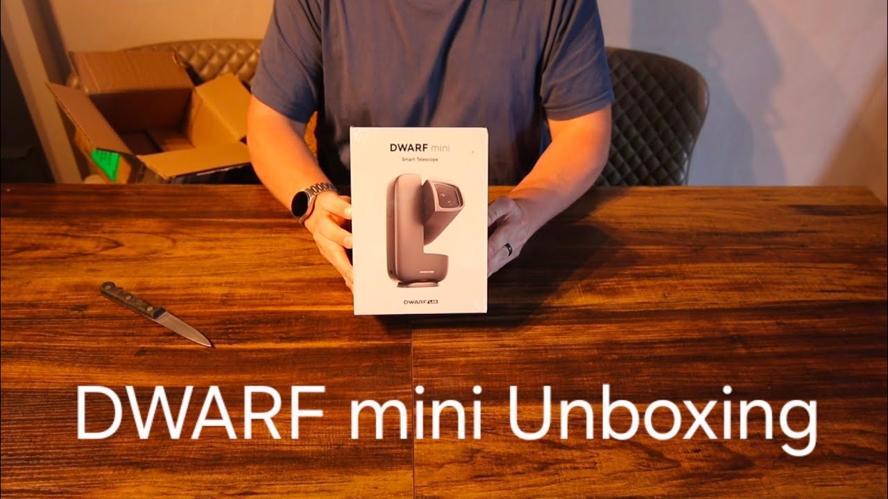 DWARFLAB Brand New DWARF mini Smart Telescope Unboxing.