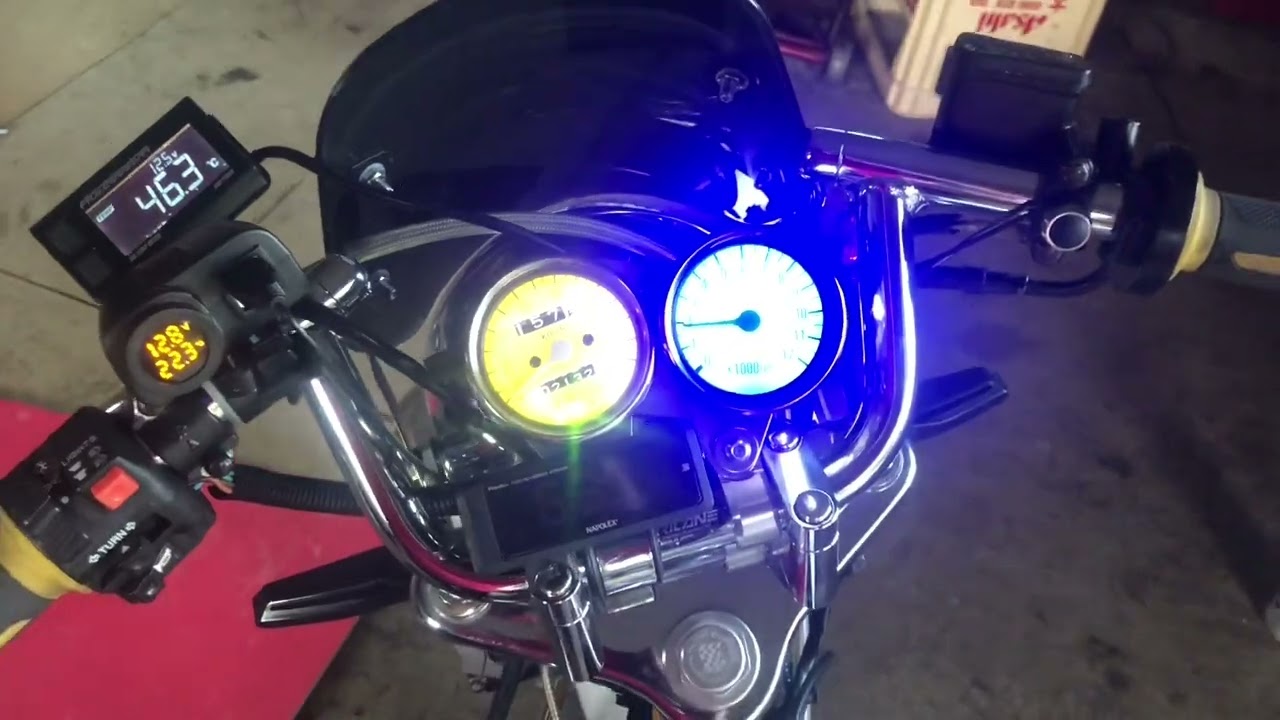 デイトナアニマ 4バルブ 212cc エンジン始動 スーパーカブ - YouTube