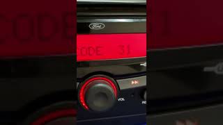 Ford Figo radio code unlock 👍#virelshorts #carradio #punjab #haryana #kanpur #up #bihar #pune#delhi