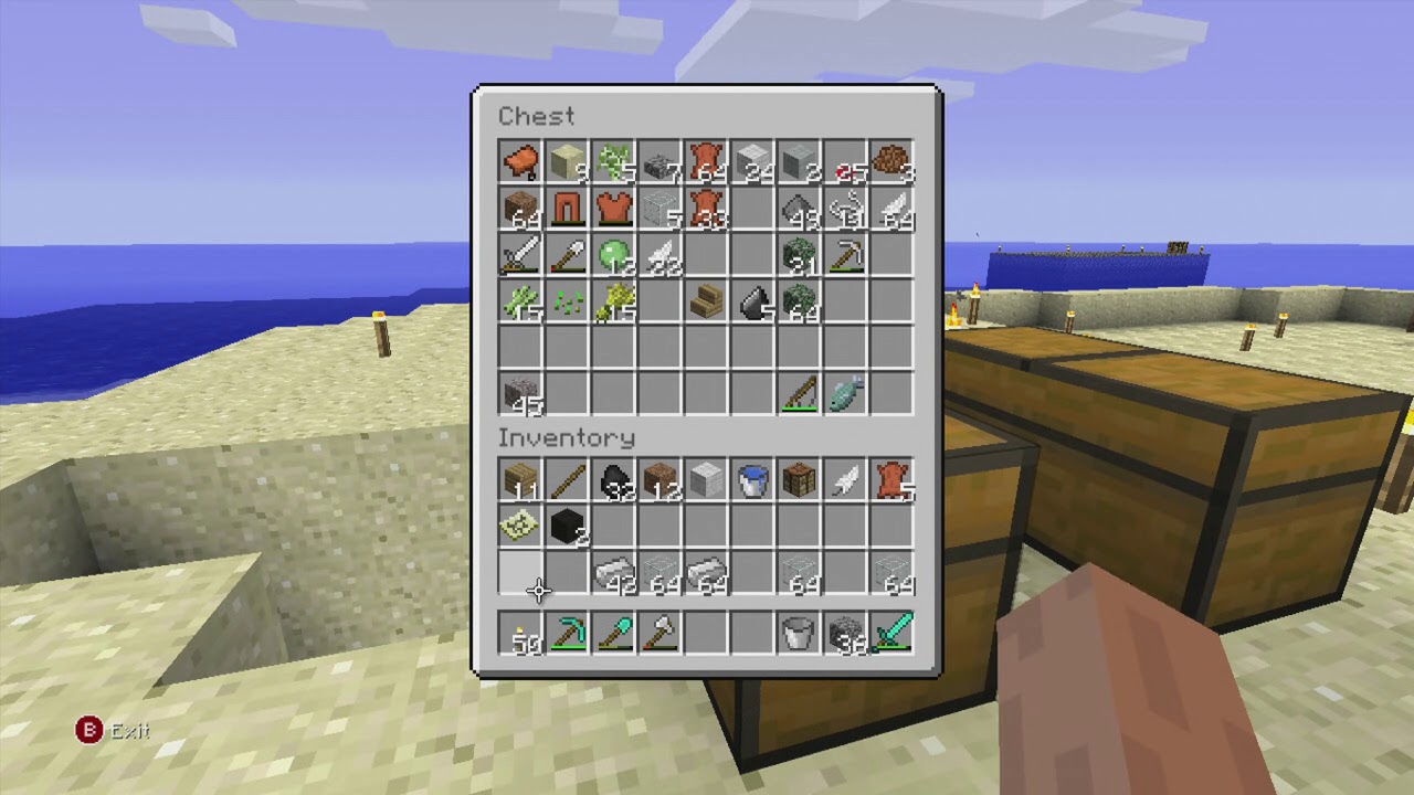 Minecraft Xbox 360 TU1 Lets Play EP 19 Hardcore Survival - YouTube