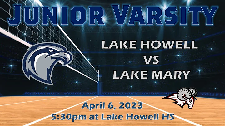 JV 4.6.23 Lake Howell vs Lake Mary Men's Volleyball