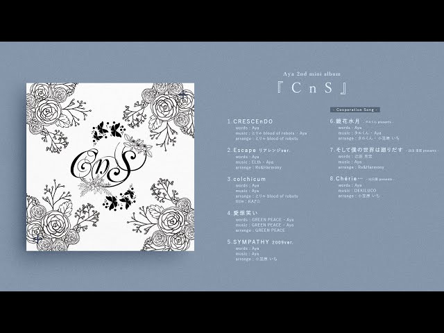 Aya 2nd mini album 「CnS」ダイジェスト2