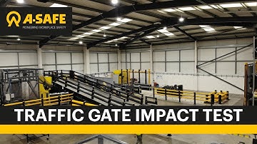 A-SAFE | Traffic Gate Impact Test