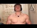Winter bulk day 93- Shoulders and core at home