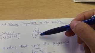 PreCalc - [2.8 (part 2)] Solving Rational Equations