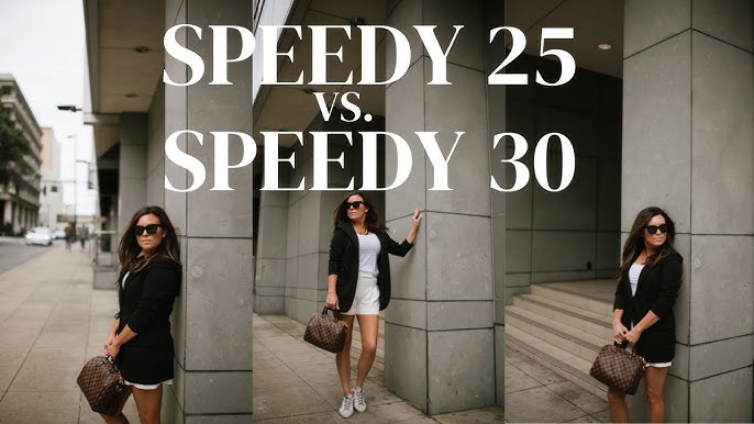Louis Vuitton Speedy 25 vs 30 Comparison 