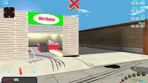 Re-Volt Custom Track Minimarket 2 by MirkoGT97, Track View