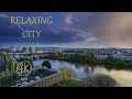 4K Beautiful Glasgow - Relaxing City Ambience - Urban Relax Video with City Sounds | Glasgow City