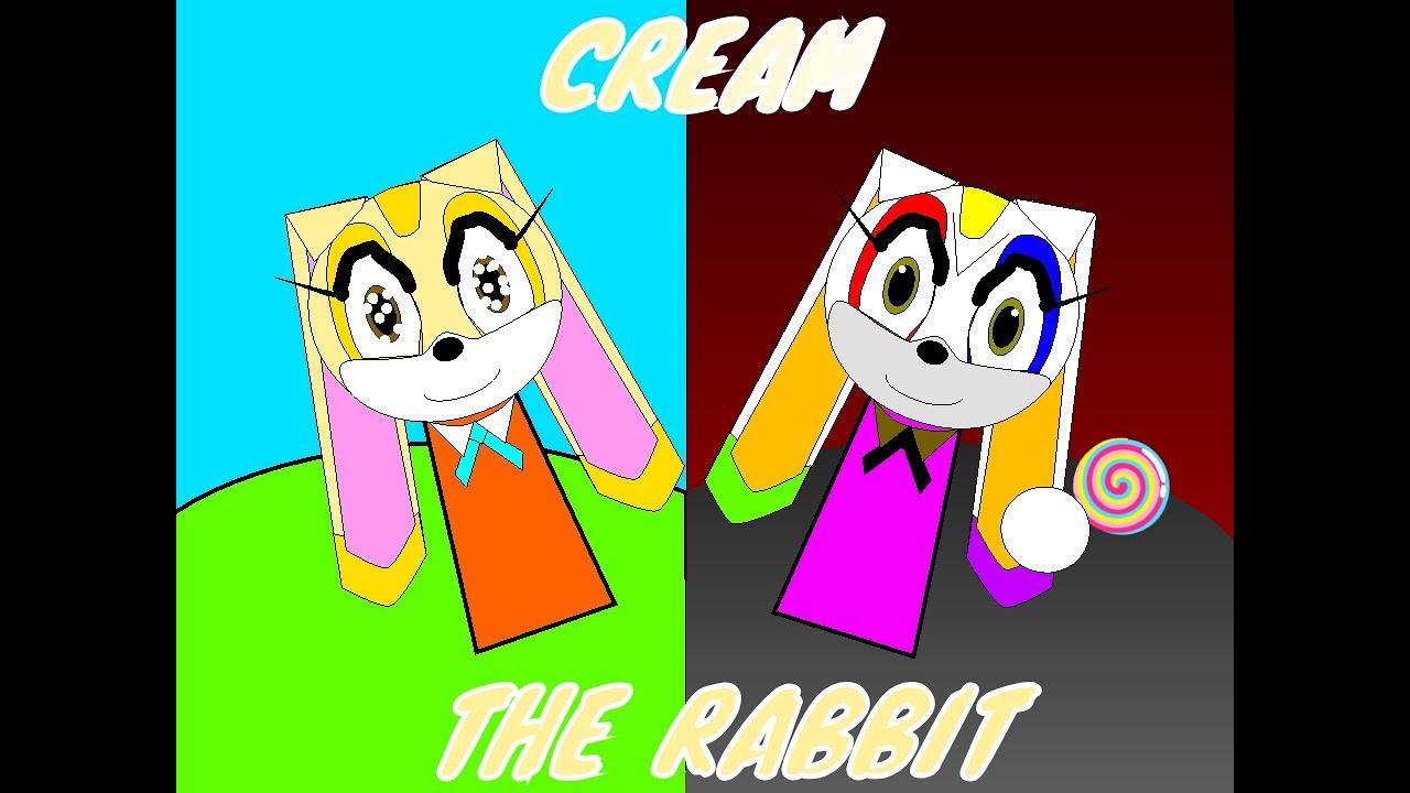 My New Sprunki OC: Cream the Rabbit - YouTube