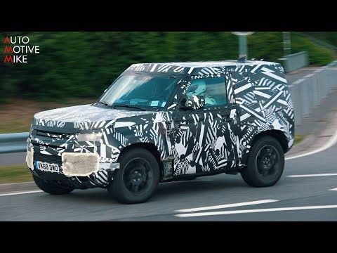 2021 LAND ROVER DEFENDER SPIED TESTING AT THE NÜRBURGRING