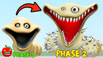 NEW EVOLUTION OF ROBLOX HUNGRY WORM PHASE 2 In Garry