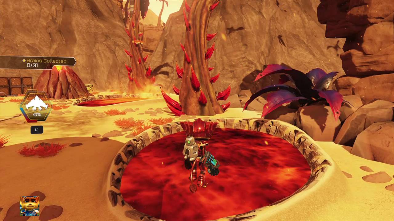 Ratchet & Clank PS4 LAVA GLITCH?!?!? YouTube