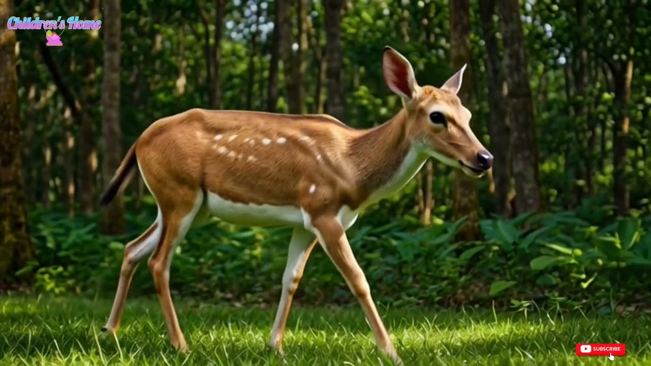 Kids Story| birds| wild Animals Story @ Children's Home How Deer Regrow Their Antlers 🤔