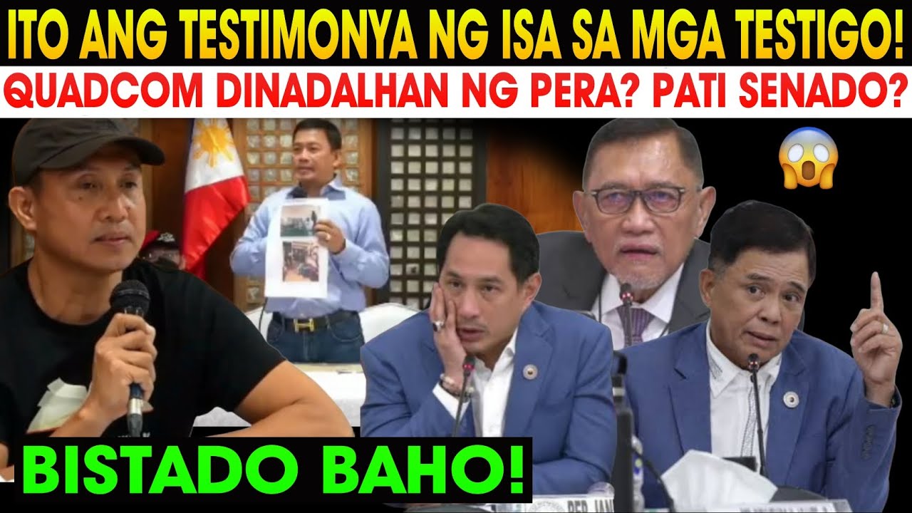 NAKAKAGALIT ITO! SENADOR AT KONGRESSISTA DAMAY! MAS MABIGAT NA EBIDENSYA ILALABAS NG MGA TESTIGO!