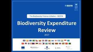 BIOFIN Webinar - Biodiversity Expenditure Review (BER) - April 2017