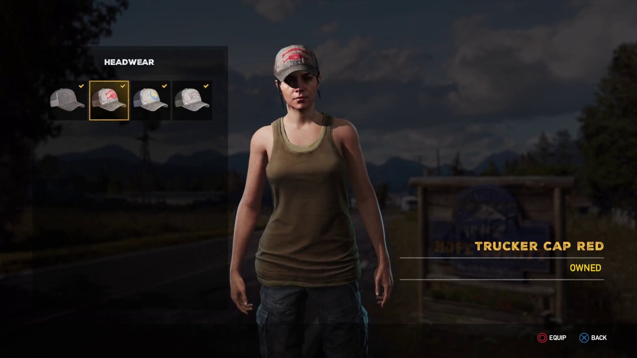 Far Cry 5 Female Character Customization Gameplay PS4 Pro - YouTube.