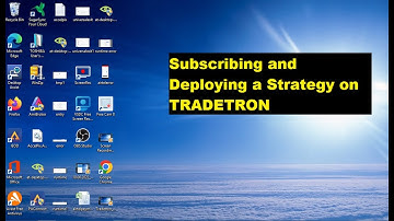 Strategy Subscription and Deployment on Tradetron explained