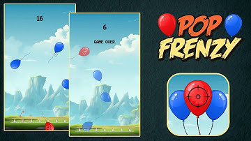 Pop Frenzy || Construct 3 Game Template || Source code