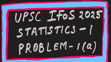 Probability of Transmission Errors (Dots & Dashes Problem) | UPSC IFoS 2025 Statistics Paper 1