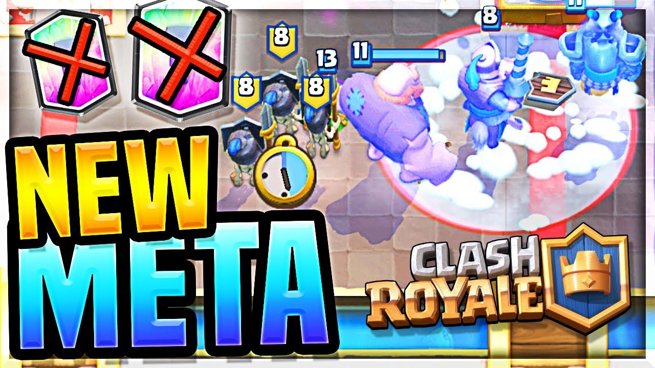 *NEW* META - NO LEGENDARY - Clash Royale INSANE New Deck