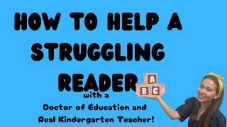 2 Ways to Help Struggling Readers Blend Letters and Sounds