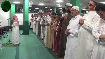 صلاة العشاء والتراويح بمسجد النور ريجو إميليا - إيطاليا-القارئ ياسر العجيلي + مراد العيوني