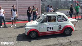 FIAT 500 ABARTH - CLASSIC - VINTAGE - exhaust SOUND - pass by