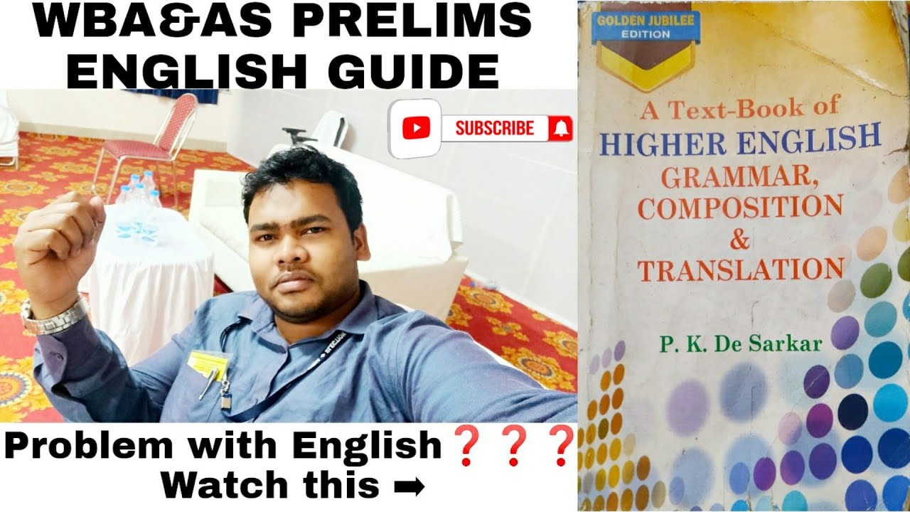WBA&AS English For Preliminary Examination | English Guide And ...