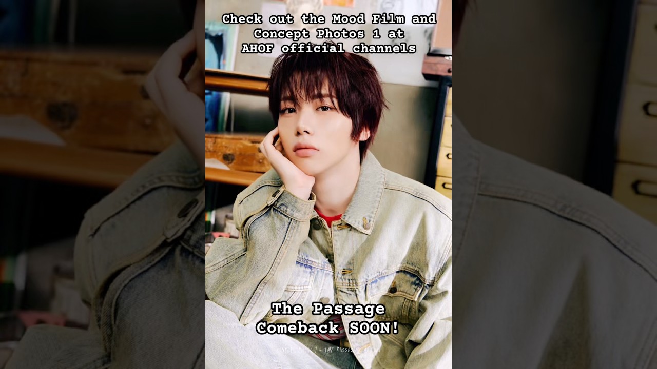 AHOF The Passage Mood Film & Concept Photos 1 - Woongki 