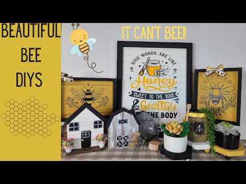 Very Unique Room Decor IDeas  Diy Honey Bee Decoration 