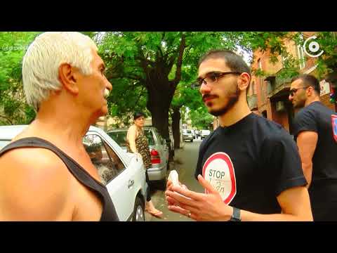 Stop ხამი - აბა ორთაჭალის ტროტუარზე მნახე ვინა ვარ!