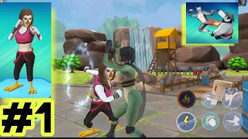 Kung Fu Animals Karate Fight: All Levels Android iOS Walkthrough Part 1 || Insane Gamer